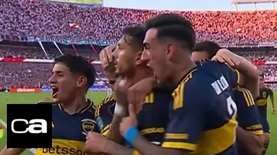 Boca se hizo fuerte en el Monumental y le ganó a River con gol de Paredes Boca se hizo fuerte en el Monumental y le ganó a River con gol de Paredes