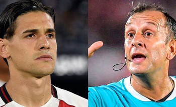Martínez Quarta estalló contra el árbitro de River vs Boca: "Al Mundial" | River plate
