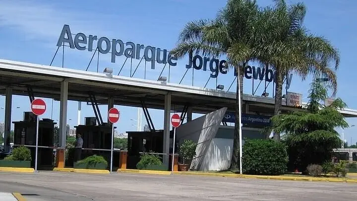 Aeroparque Jorge Newbery.