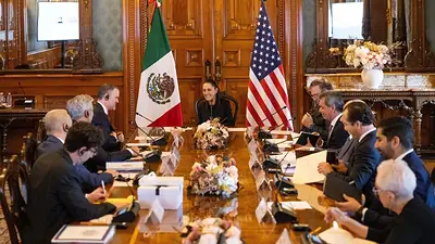 Representante comercial de EEUU comunica a empresas mexicanas que aranceles de Trump llegaron para quedarse, según fuentes Representante comercial de EEUU comunica a empresas mexicanas que aranceles de Trump llegaron para quedarse, según fuentes