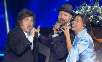 El video de Milei cantando "Libre" en Israel | Video