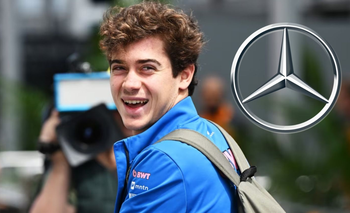 Colapinto suma un histórico Mercedes a su exhibición en Buenos Aires | Fórmula 1