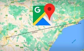 Google Maps: cómo medir distancia entre dos puntos en tu celular | Google maps