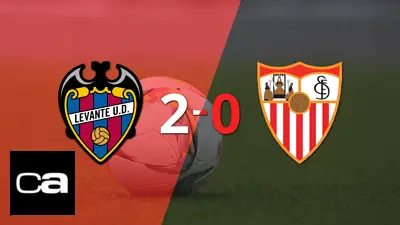 Doblete de Iván Romero en el triunfo 2-0 de Levante frente a Sevilla Doblete de Iván Romero en el triunfo 2-0 de Levante frente a Sevilla