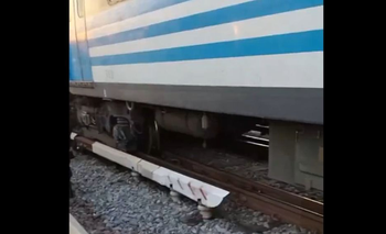 Descarriló una formación del tren Sarmiento en Liniers | Transporte público
