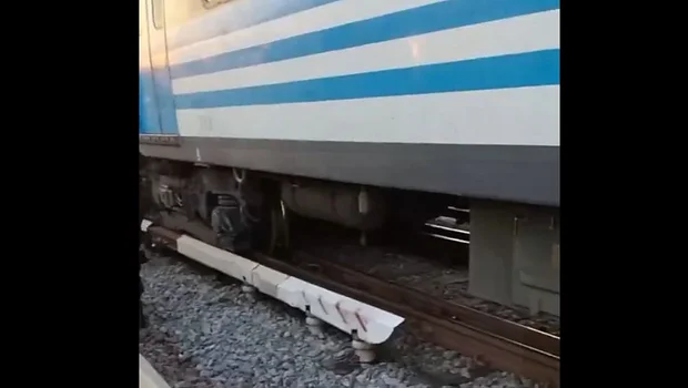 Descarriló una formación del tren Sarmiento en Liniers | Transporte público