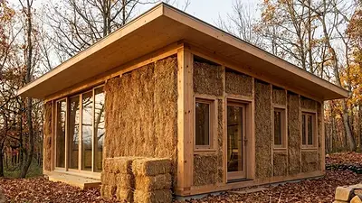Cómo son las casas de paja. Cómo son las casas de paja.