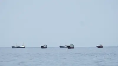 La guerra en Irán deja a los marineros varados en el golfo Pérsico La guerra en Irán deja a los marineros varados en el golfo Pérsico
