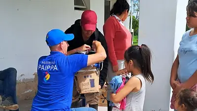 Lluvias e inundaciones: el Gobierno de Insfrán asiste a familias afectadas por el temporal Lluvias e inundaciones: el Gobierno de Insfrán asiste a familias afectadas por el temporal