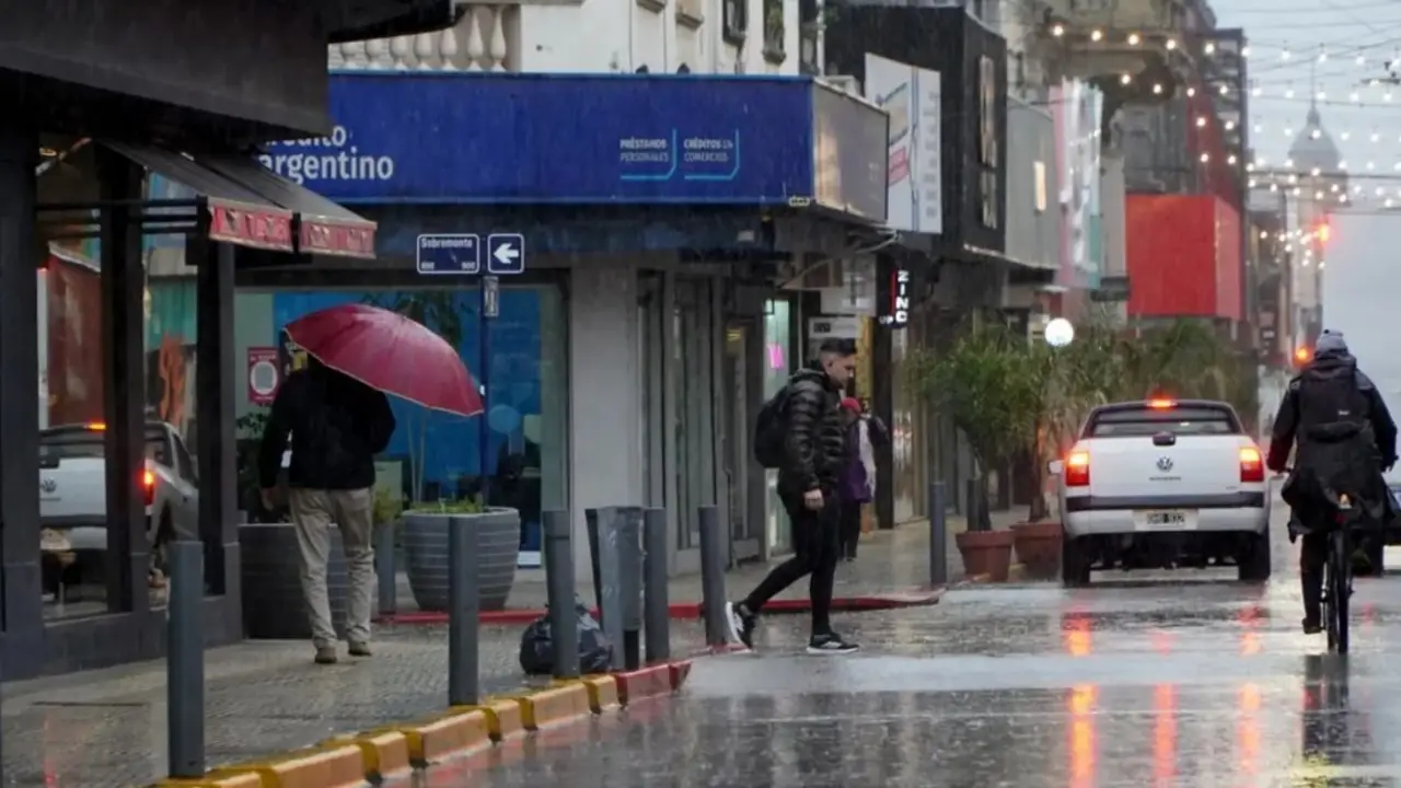 Lluvias, viento y descenso de la temporatura: el anticipo del Servicio Meteorológico