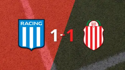 Racing Club y Barracas Central empataron 1 a 1 Racing Club y Barracas Central empataron 1 a 1