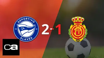 Alavés se lo dio vuelta a Mallorca y le ganó 2 a 1 Alavés se lo dio vuelta a Mallorca y le ganó 2 a 1