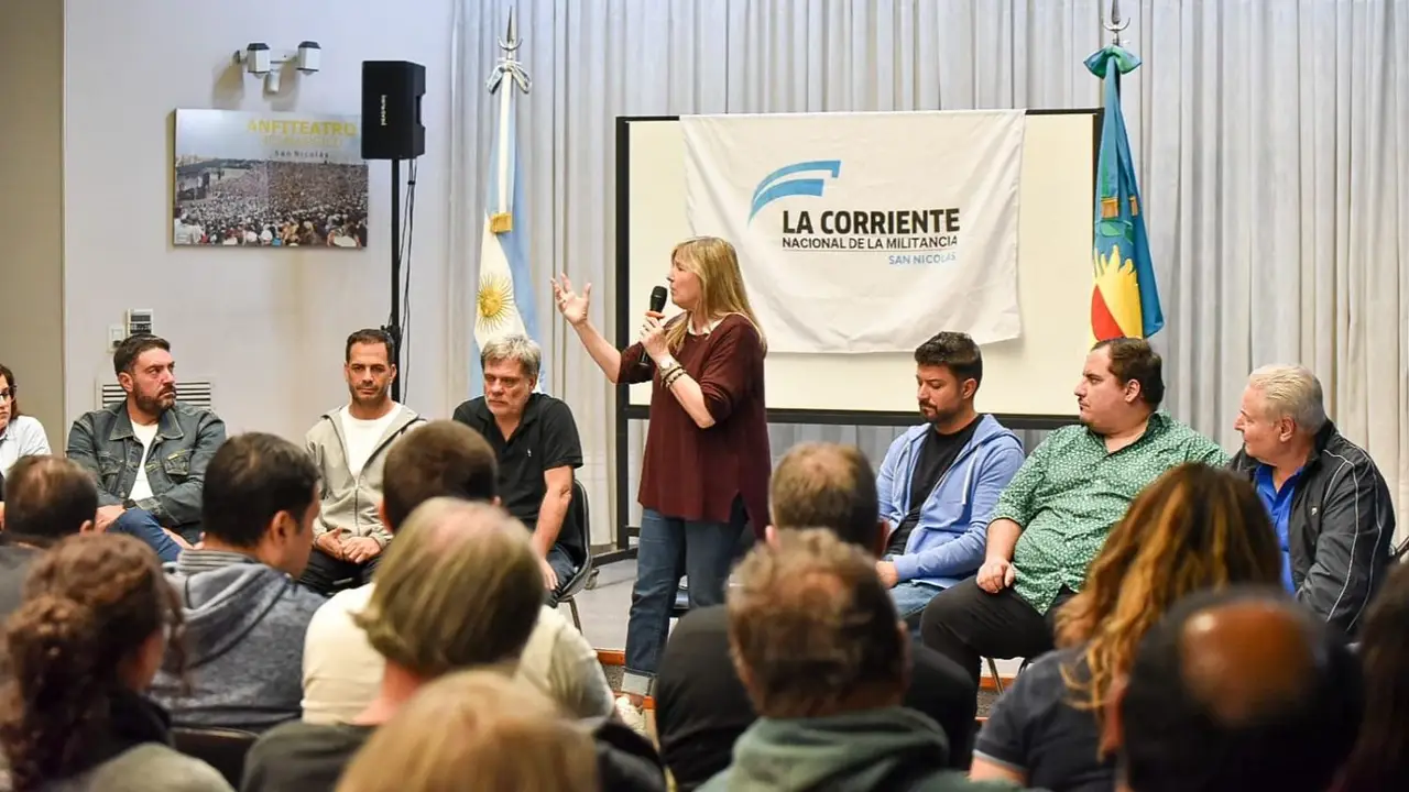 La Corriente Nacional de la Militancia planteó: "Kicillof es la alternativa al modelo de ajuste y abandono"