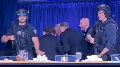 Trump fue probablemente el objetivo de disparos en cena de corresponsales de Casa Blanca: funcionario EEUU Trump fue probablemente el objetivo de disparos en cena de corresponsales de Casa Blanca: funcionario EEUU
