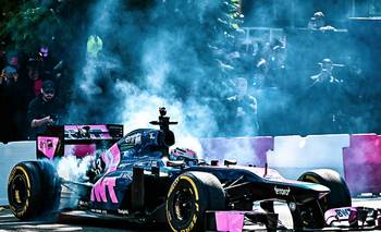 Franco Colapinto llenó las calles de Buenos Aires con una exhibición | Automovilismo