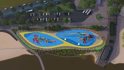 Así será el nuevo Parque Acuático de Rosario: dónde funcionará y cuándo abrirá Así será el nuevo Parque Acuático de Rosario: dónde funcionará y cuándo abrirá