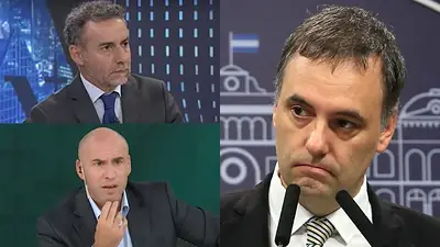 Luis Majul y el Pelado Trebucq hablaron de las molestias que hay en el gobierno con Adorni. Luis Majul y el Pelado Trebucq hablaron de las molestias que hay en el gobierno con Adorni.