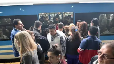 Caos en los trenes: masivas fallas técnicas en tres líneas clave del AMBA Caos en los trenes: masivas fallas técnicas en tres líneas clave del AMBA