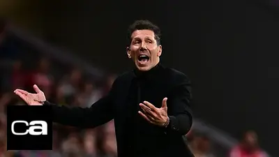 Simeone resta importancia a la presión de Champions antes de la semifinal contra el Arsenal Simeone resta importancia a la presión de Champions antes de la semifinal contra el Arsenal
