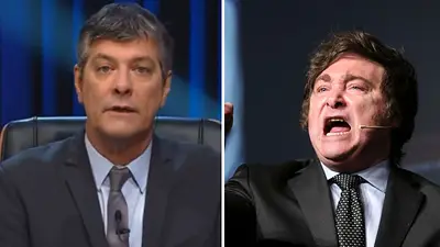 Mario Pergolini y Javier Milei Mario Pergolini y Javier Milei