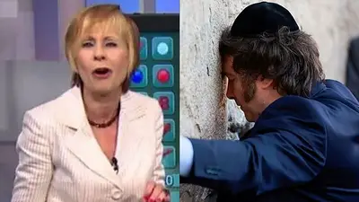 Nadia Zyncenko meteoróloga TV Pública contra Javier Milei Nadia Zyncenko meteoróloga TV Pública contra Javier Milei