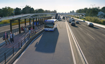 Carril exclusivo y paradas aisladas: así es el Metrobús que construye Buenos Aires | Obras