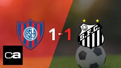Empate a uno entre San Lorenzo y Santos Empate a uno entre San Lorenzo y Santos