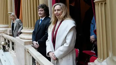 Congreso, Javier Milei, Karina Milei. Congreso, Javier Milei, Karina Milei.