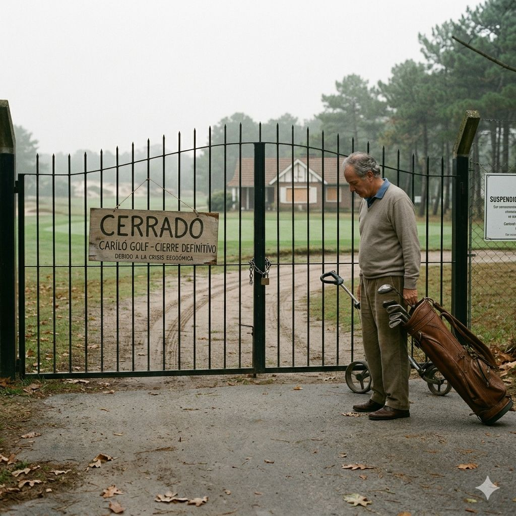 Los golfistas tampoco escapan a la crisis: el histórico Cariló Golf cierra sus puertas | Crisis económica