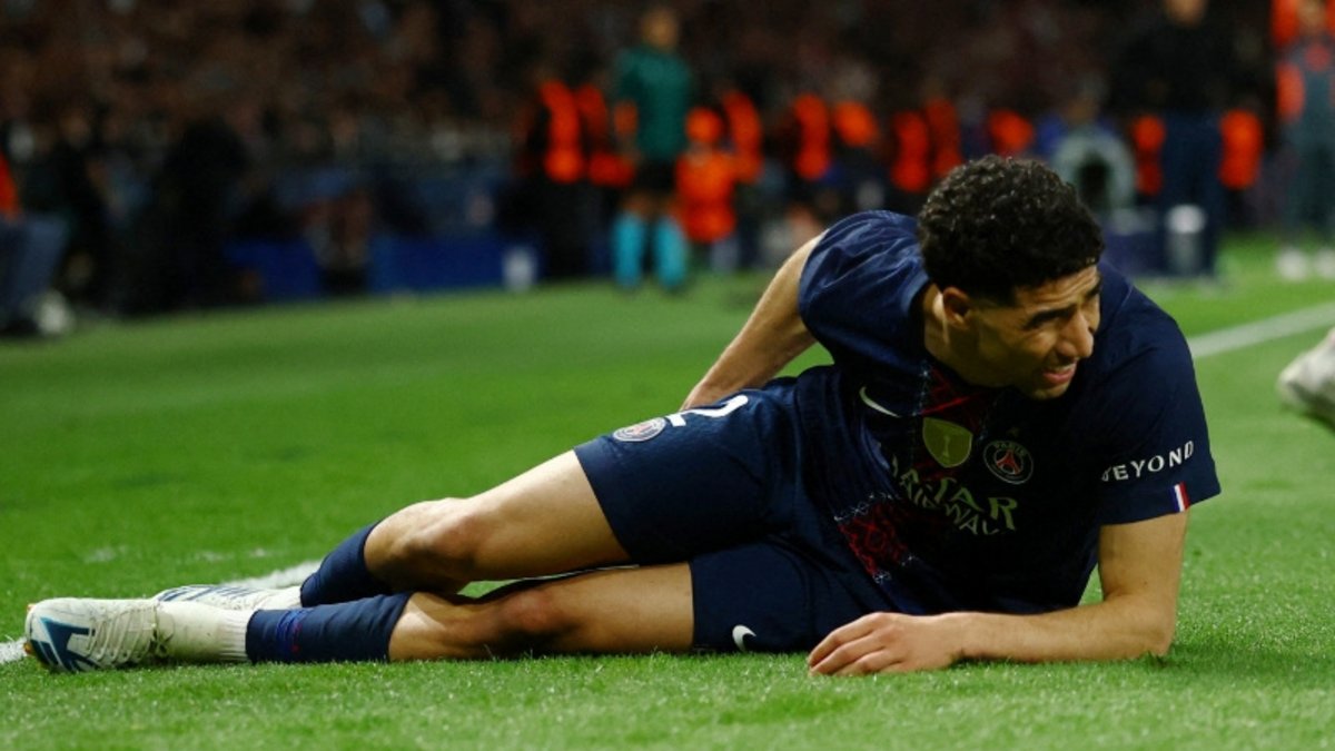 Hakimi del PSG se perderá la vuelta de semifinal de Liga de Campeones ...