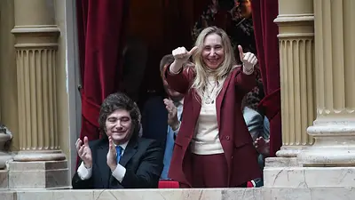 Javier Milei. Karina Milei Javier Milei. Karina Milei
