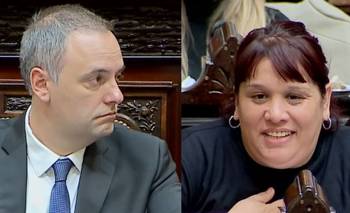 La chicana de Zaracho contra Adorni: "Hoy sí tiene cara de deslomado" | Informe de gestión