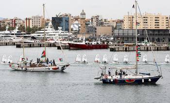 Israel detuvo en aguas internacionales a la flotilla que buscaba romper el bloqueo a Gaza | Conflicto en medio oriente