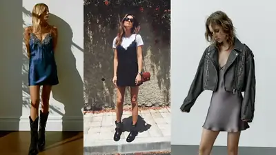 Vestido lencero. Vestido lencero.