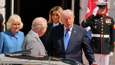 El rey Carlos de Inglaterra se despide de Trump al concluir su visita de Estado a EEUU El rey Carlos de Inglaterra se despide de Trump al concluir su visita de Estado a EEUU