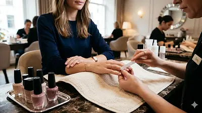 Uñas borgoña en tendencia para este otoño-invierno 2026. Uñas borgoña en tendencia para este otoño-invierno 2026.