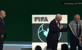Congreso de la FIFA: Infantino falló al forzar un saludo entre Israel y Palestina | Fifa 