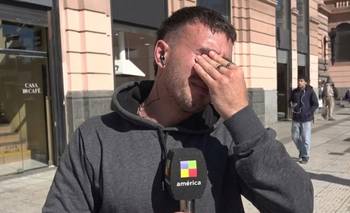 Un movilero de América se largó a llorar en vivo y contó los motivos | Televisión 