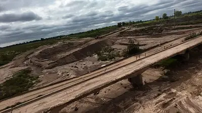 Cuyo pone primera y avanza con la construcción del puente clave para el agro Cuyo pone primera y avanza con la construcción del puente clave para el agro