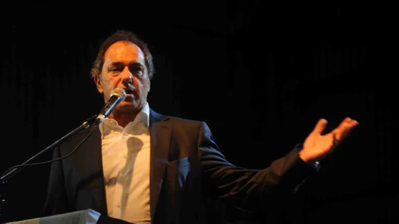 Scioli: "No soy cualquier candidato"