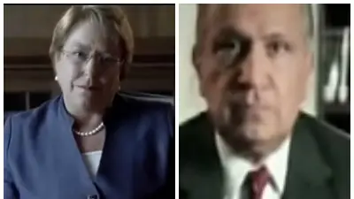 Juan Carlos Romero plagió un spot de Michelle Bachelet Juan Carlos Romero plagió un spot de Michelle Bachelet