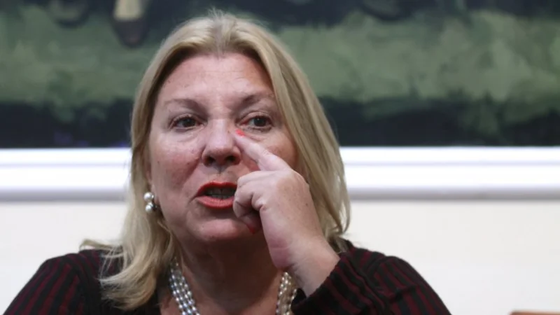 Lilita Carrió despechada: lanzó una catarata de tuits durante el programa de Tinelli