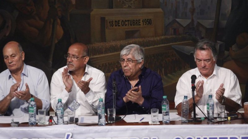 Moyano estimó que el paro del transporte será entre "el 10 y 12 de junio"