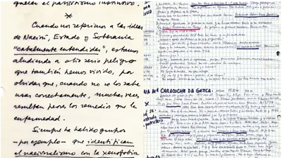 Verbitsky respondió a las acusaciones y mostró su letra Verbitsky respondió a las acusaciones y mostró su letra