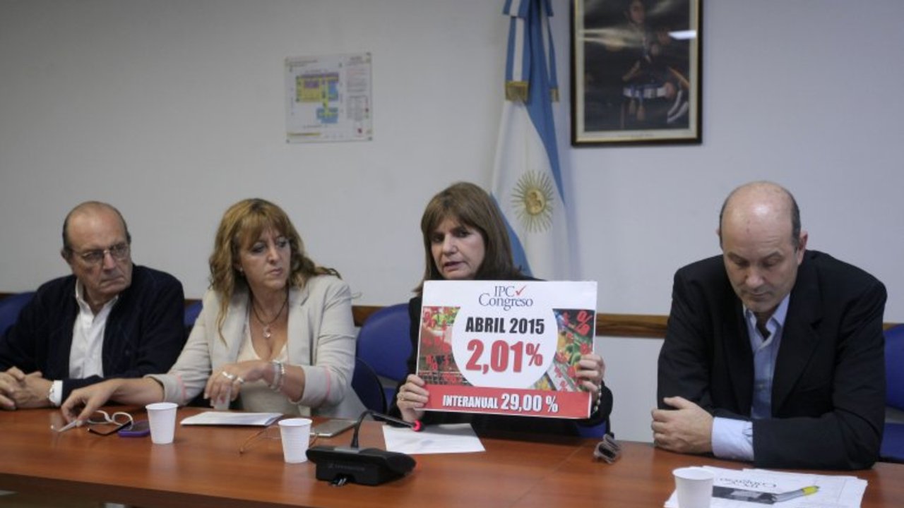 El "índice Congreso" aumentó 2,01% en abril