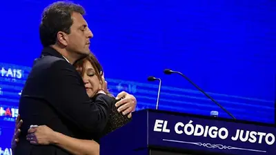 Ajeno a la fuga de dirigentes, Massa presentó su Código Penal Ajeno a la fuga de dirigentes, Massa presentó su Código Penal