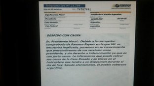 La carta documento a Macri que es furor en las redes | El Destape