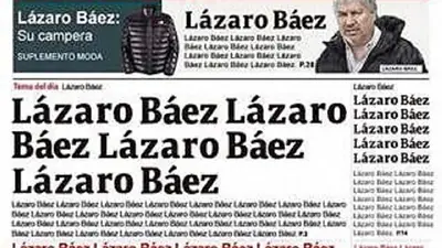El enigma del día: ¿dónde está Lázaro Báez en la tapa de Clarín? El enigma del día: ¿dónde está Lázaro Báez en la tapa de Clarín?