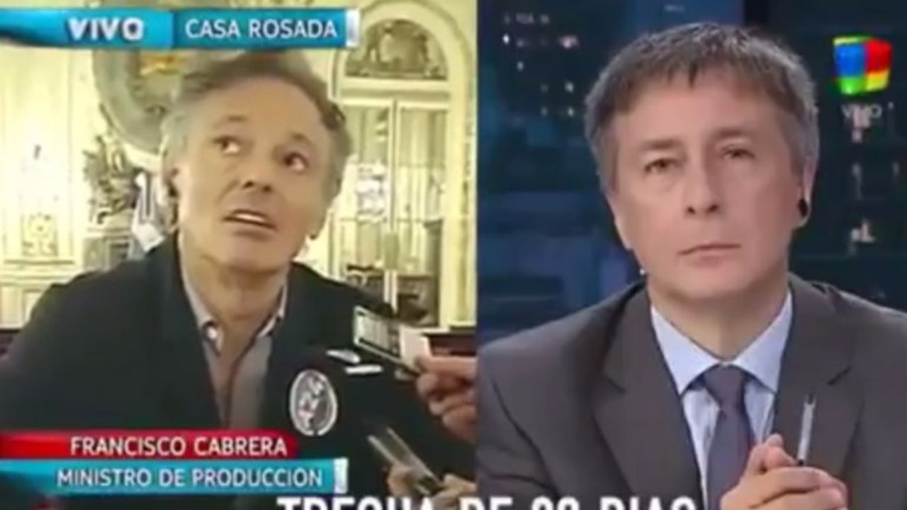 Mirá la insólita respuesta del ministro de Producción sobre el acuerdo por los despidos