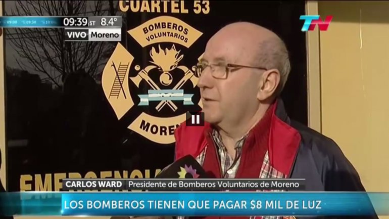 Tarifazo: peligran los cuarteles de bomberos porque no pueden pagar la luz